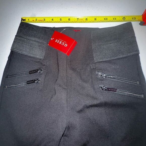 GUESS FACTORY Penny Ponte Pants in black NWT SZ Snall - Picture 12 of 13